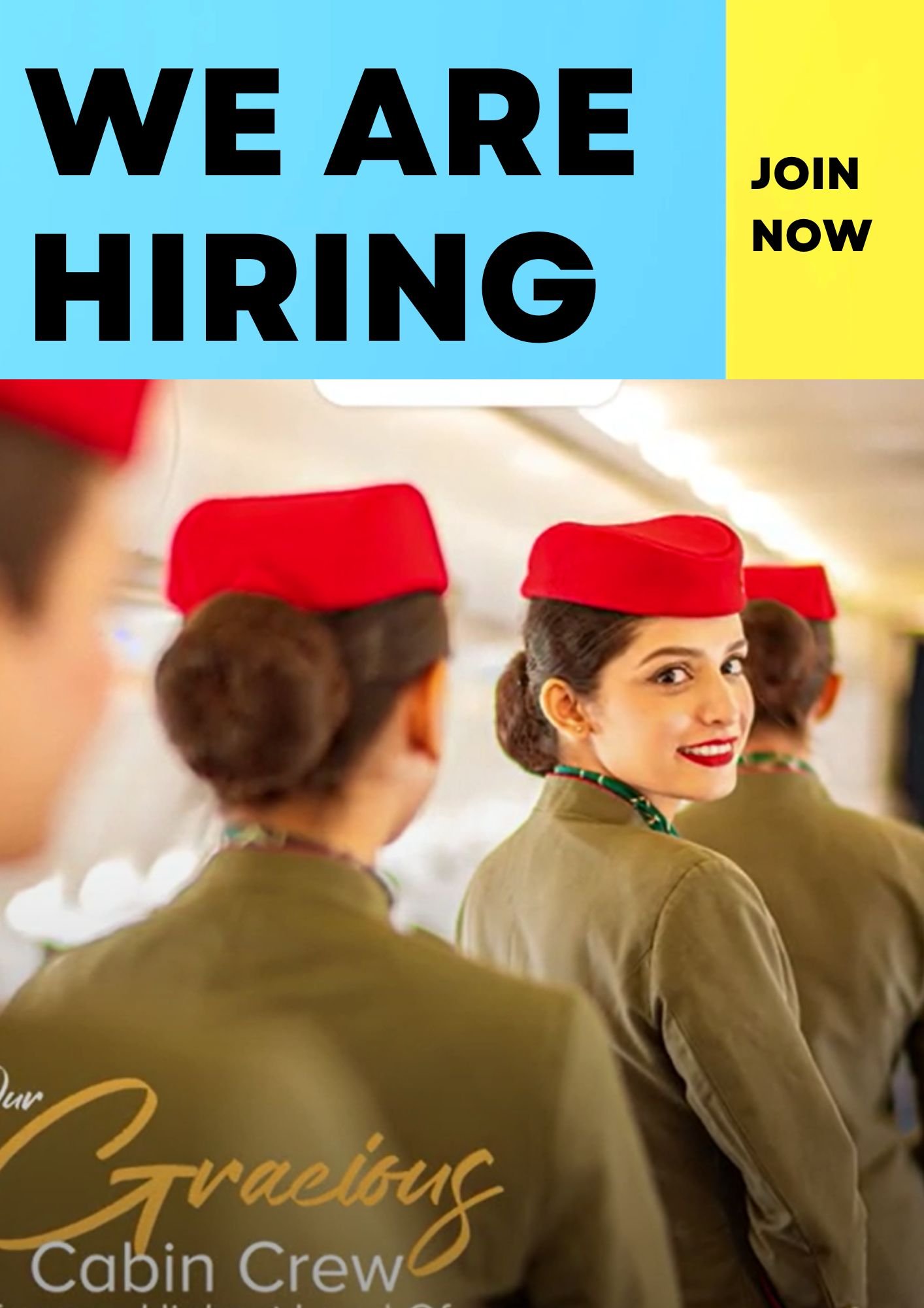Cabin Crew Jobs in Pakistan
