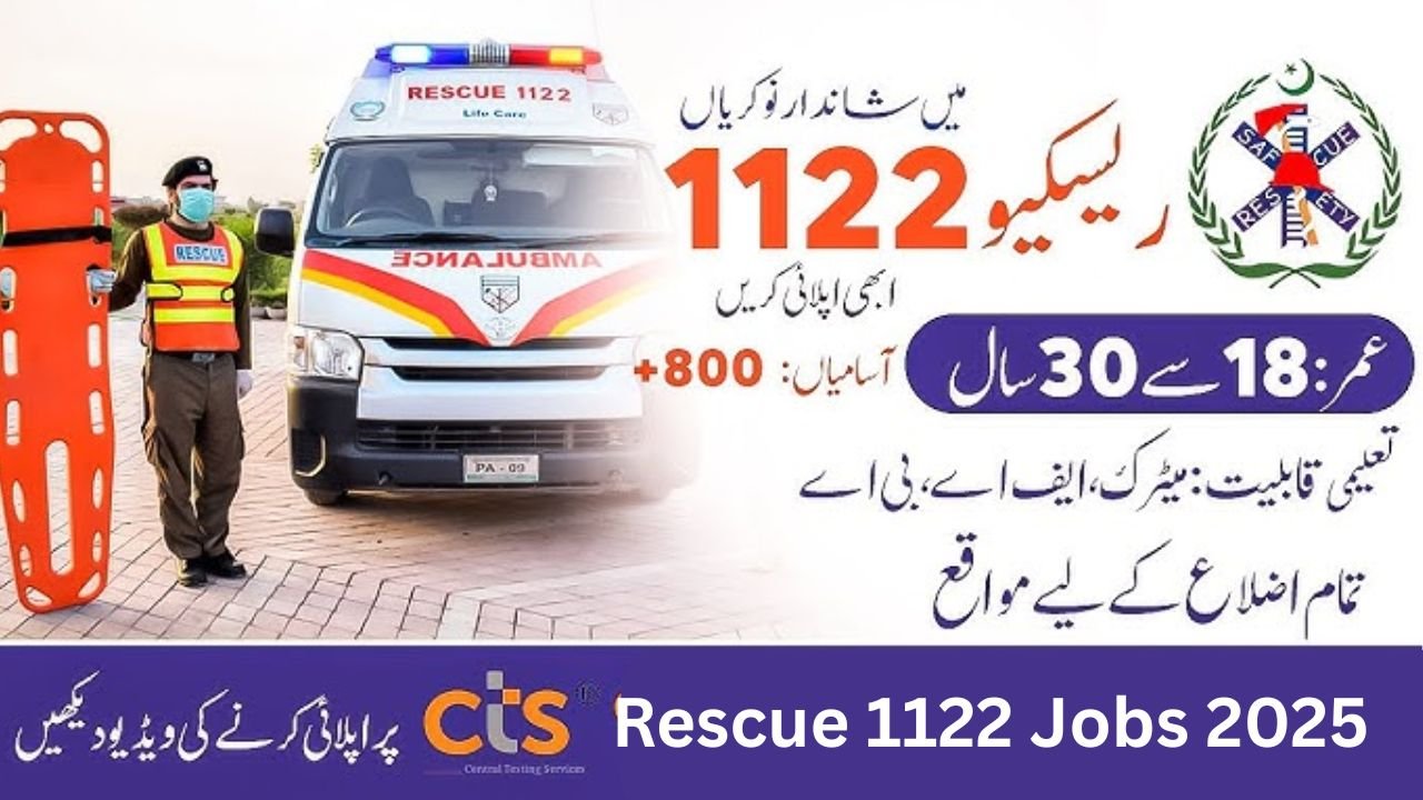 Rescue 1122 Jobs 2025
